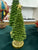 Albero di Natale in resina decorato a mano